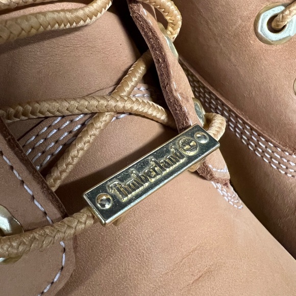 Timberland Women’s 6 inch Heritage Cupsole Boots in Wheat and Gold - Picture 9 of 13